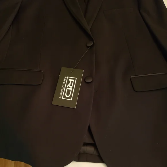Diamond Supply Co. Classic Black Suit With Vest.